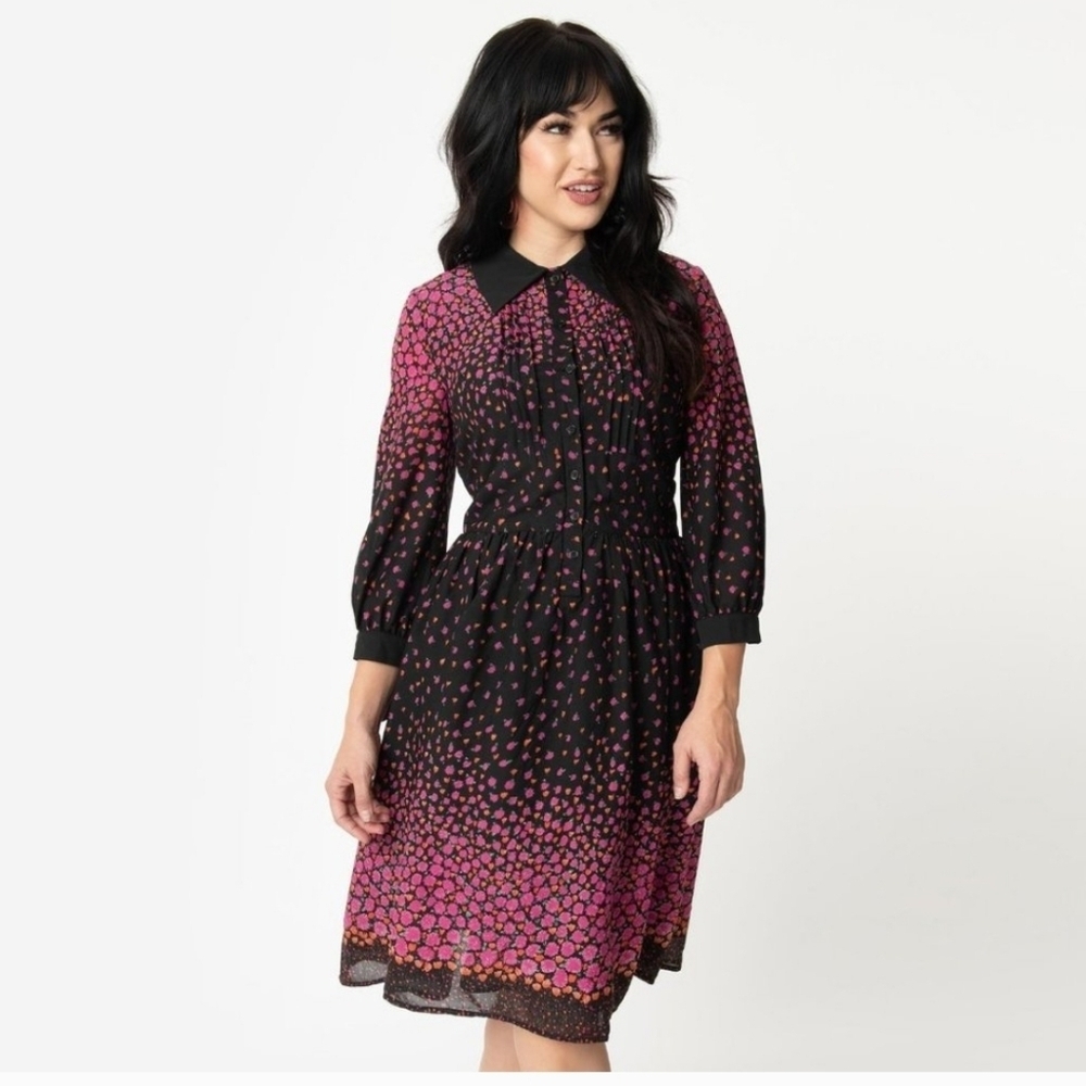 Unique Vintage 50s Style Meredith Dress